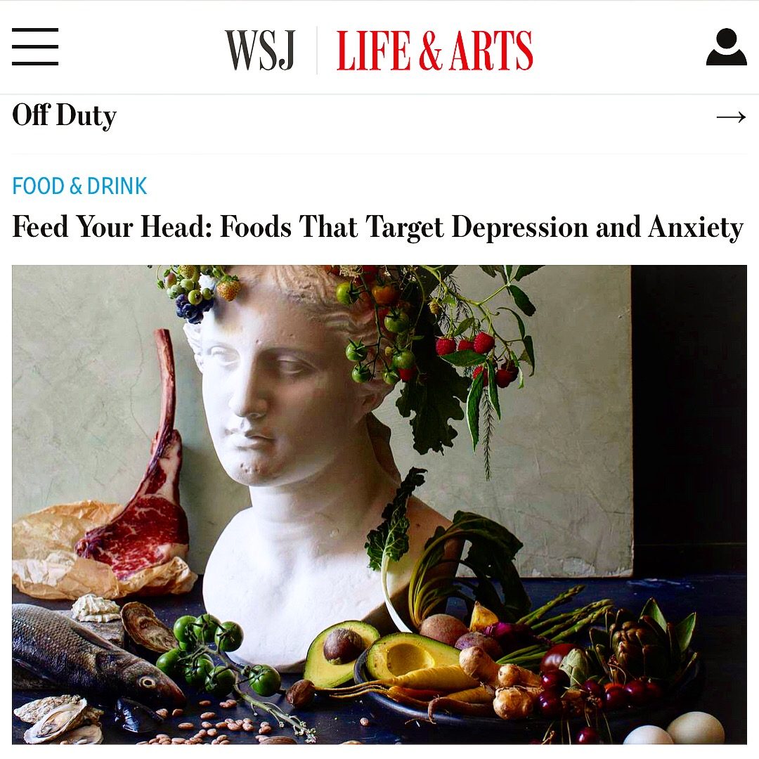 Nutritional Psychiatry and Eat Complete Recipe Featured in The Wall Street Journal